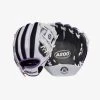 Gloves Wilson A200 Ez-Catch White/Black/Purple 10in Youth Glove 2 Gloves Wilson A200 Ez-Catch White/Black/Purple 10in Youth Glove