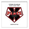 X-Plate 12 Batter Spiral Bound Scorebook