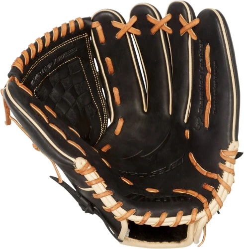 Mizuno Pro Select Black Series 12in Infield/Pitcher's Glove 3 Mizuno Pro Select Black Series 12in Infield/Pitcher's Glove