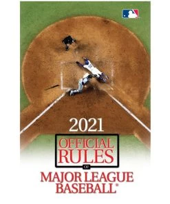 Major League Baseball Accessories Rule Book - 2021 Official Rules Of MLB