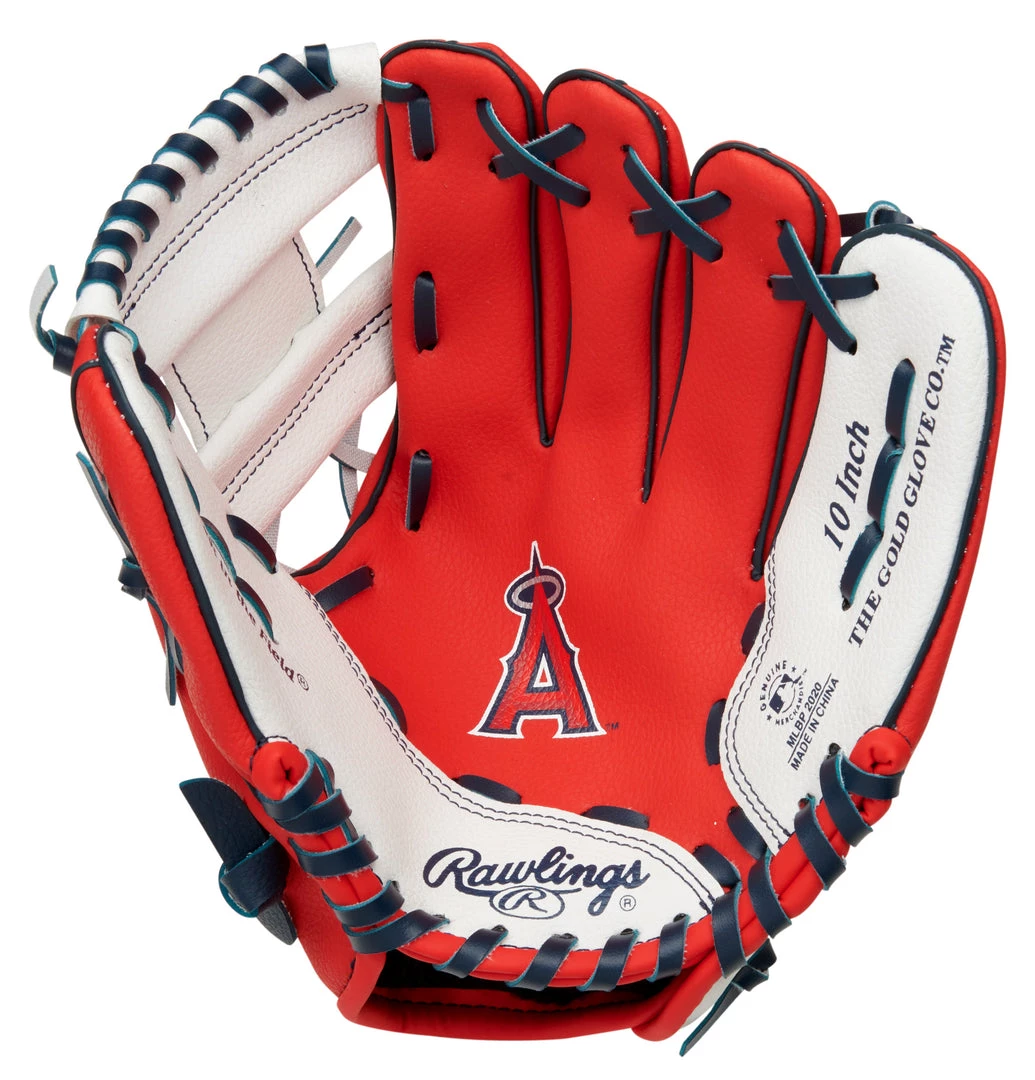 Rawlings LA Angels 10in Youth Glove 3 Rawlings LA Angels 10in Youth Glove