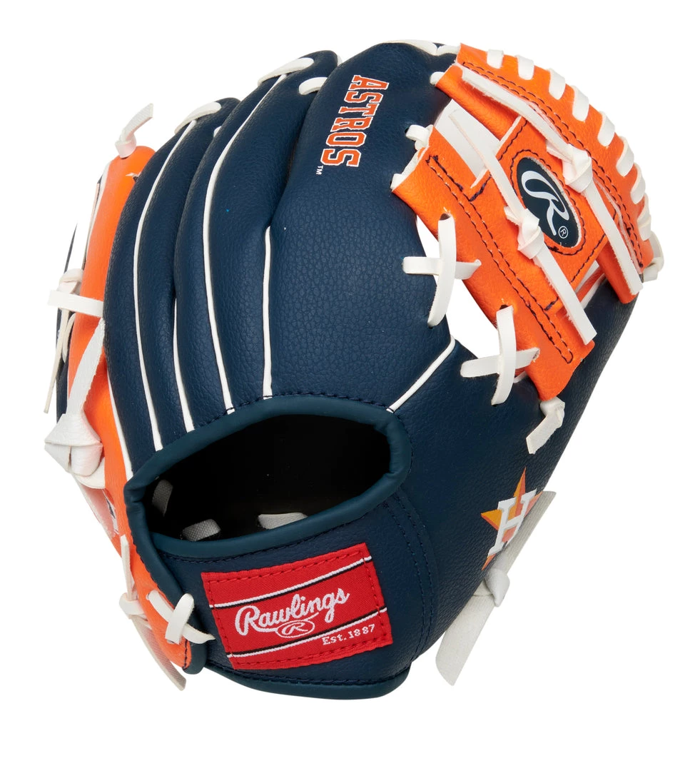 Rawlings Houston Astros 10in Youth Glove 4 Rawlings Houston Astros 10in Youth Glove
