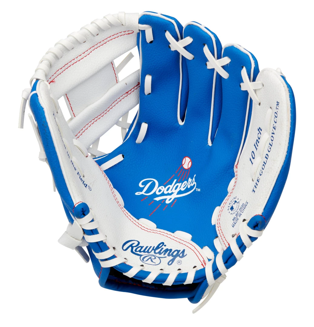 Gloves Rawlings LA Dodgers 10in Youth Glove 3 Gloves Rawlings LA Dodgers 10in Youth Glove