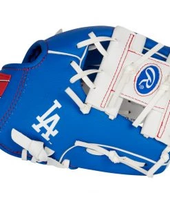Gloves Rawlings LA Dodgers 10in Youth Glove 9 Gloves Rawlings LA Dodgers 10in Youth Glove