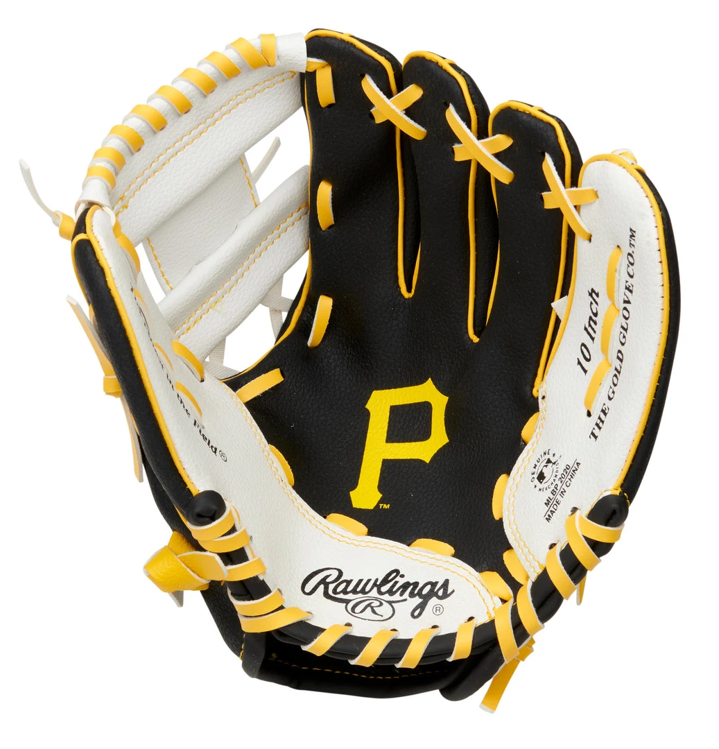 Gloves Rawlings Pittsburgh Pirates 10in Youth Glove 3 Gloves Rawlings Pittsburgh Pirates 10in Youth Glove