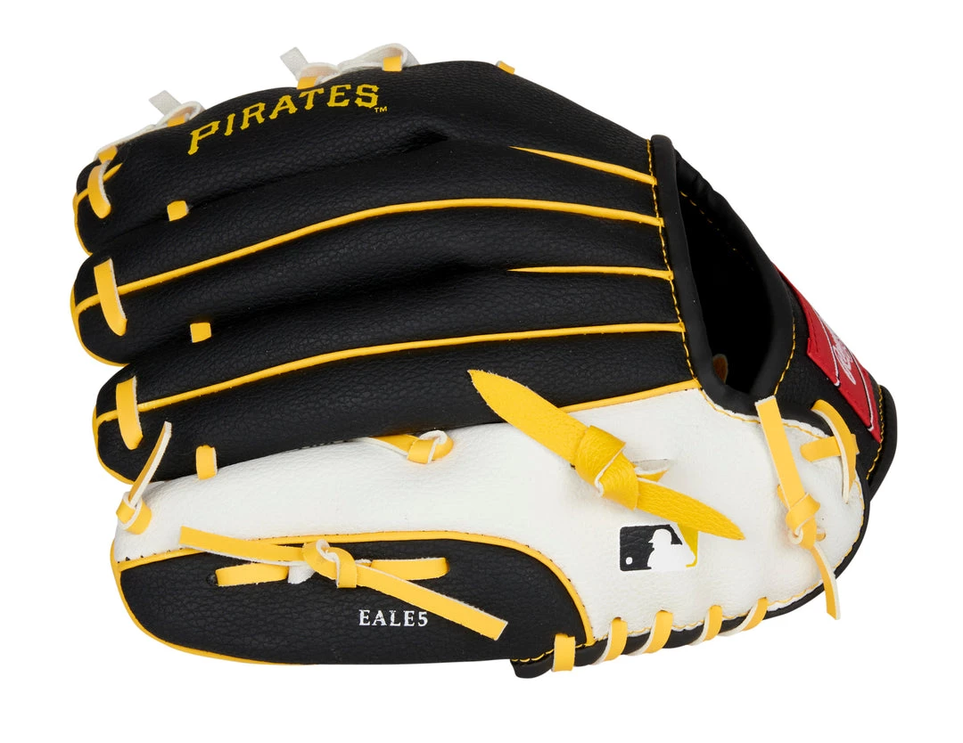 Gloves Rawlings Pittsburgh Pirates 10in Youth Glove 6 Gloves Rawlings Pittsburgh Pirates 10in Youth Glove
