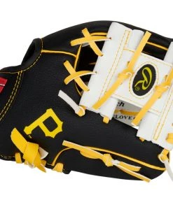 Gloves Rawlings Pittsburgh Pirates 10in Youth Glove 9 Gloves Rawlings Pittsburgh Pirates 10in Youth Glove