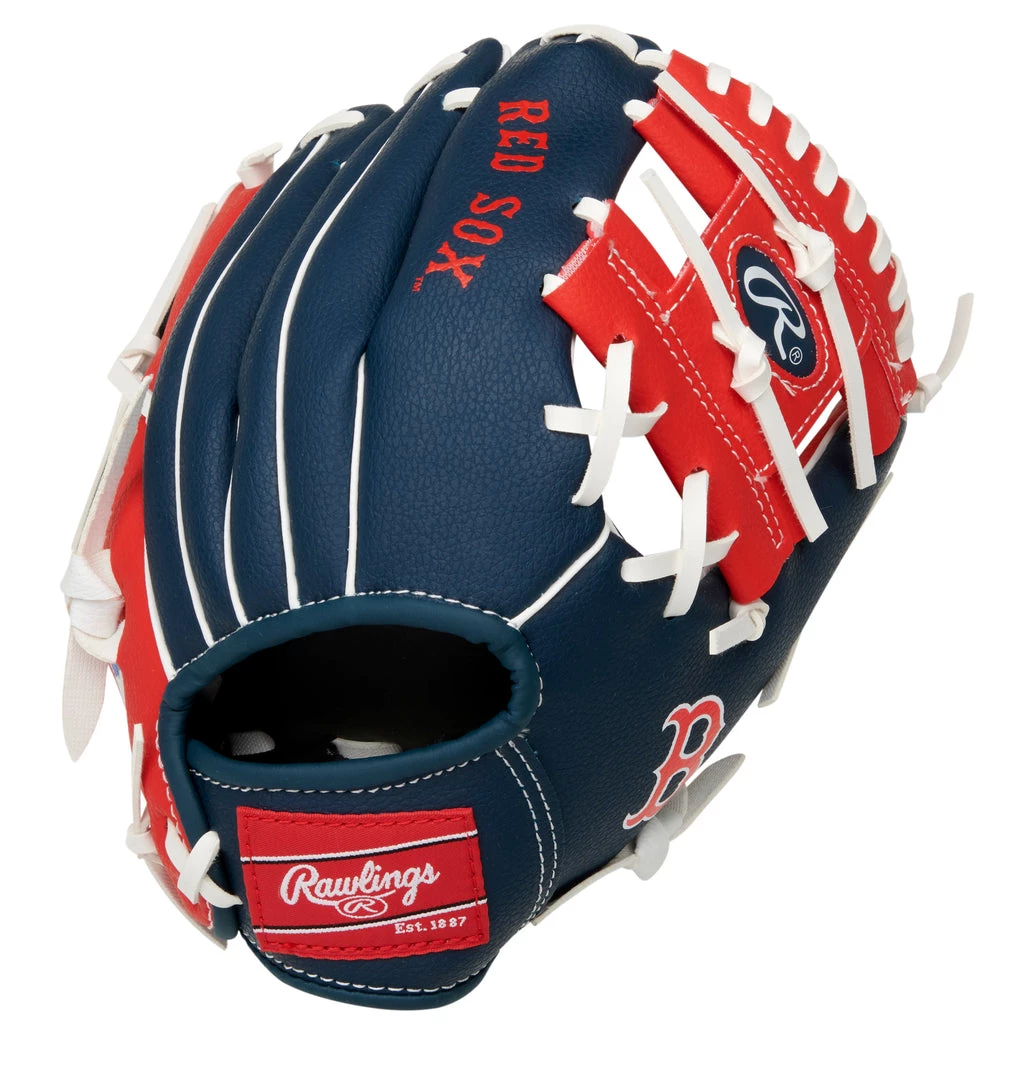 Rawlings Boston Red Sox 10in Youth Glove 4 Rawlings Boston Red Sox 10in Youth Glove