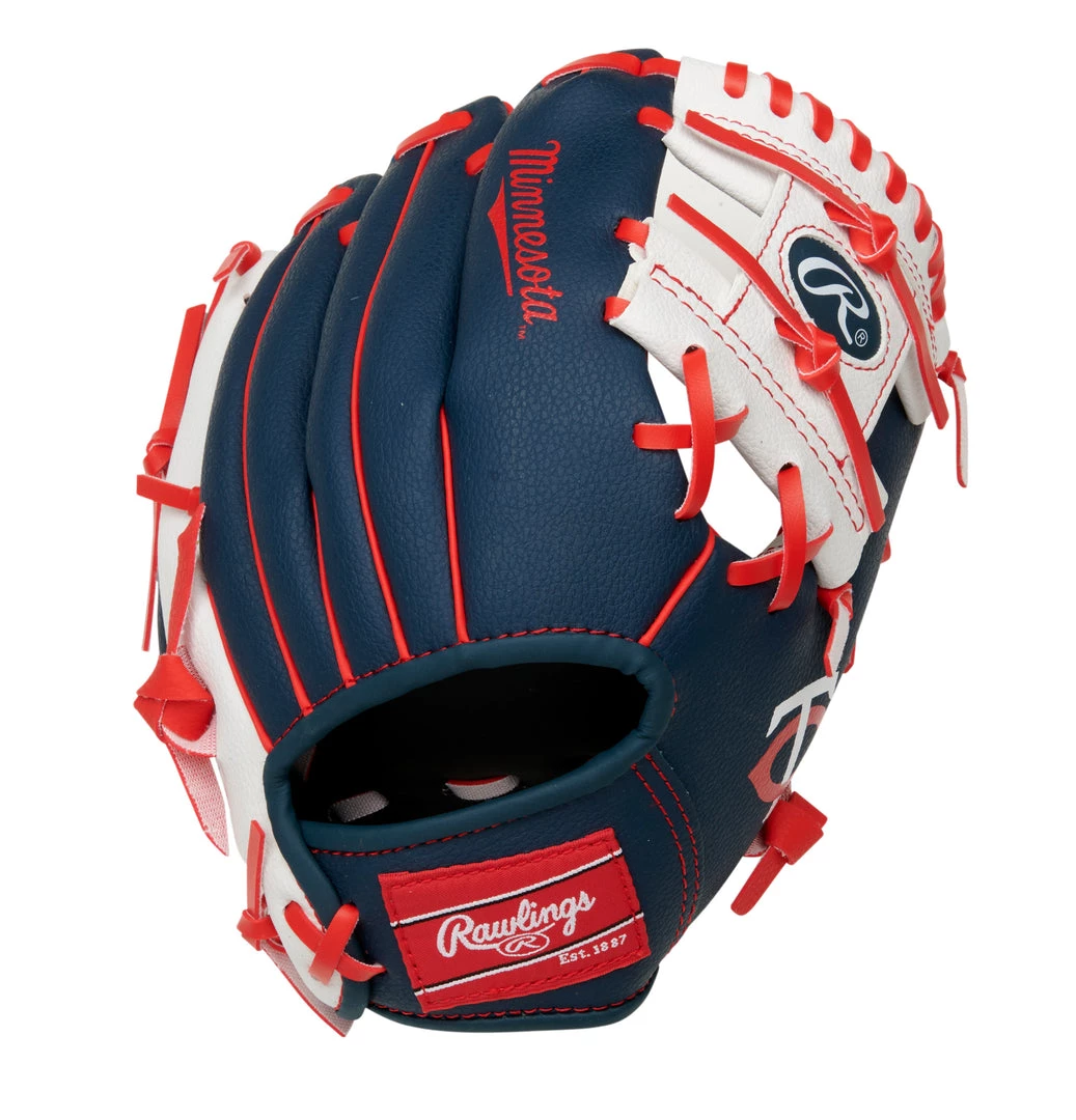 Rawlings Minnesota Twins 10in Youth Glove Gloves 4 Rawlings Minnesota Twins 10in Youth Glove Gloves