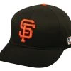 Team MLB San Fransisco Giants MLB Black Home/Road ADULT Poly CottonTwill Cap