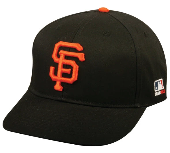 Team MLB San Fransisco Giants MLB Black Home/Road ADULT Poly CottonTwill Cap 3 Team MLB San Fransisco Giants MLB Black Home/Road ADULT Poly CottonTwill Cap