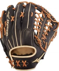 Mizuno Pro Select Black Series 12.75in Outfield Glove || GPS1BK-700DS 6 Mizuno Pro Select Black Series 12.75in Outfield Glove || GPS1BK-700DS