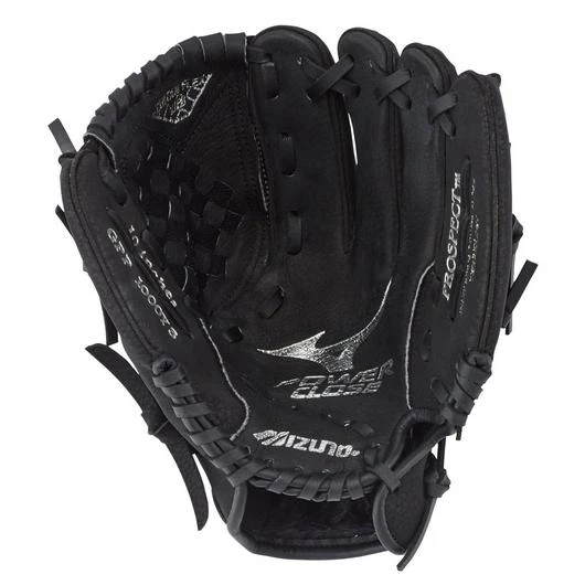 Mizuno Prospect Black Mesh 10in Youth Glove 3 Mizuno Prospect Black Mesh 10in Youth Glove