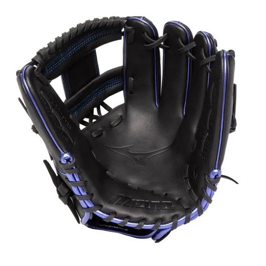 Gloves Mizuno MVP Prime SE Black/ Royal 11.5in Infield Glove 3 Gloves Mizuno MVP Prime SE Black/ Royal 11.5in Infield Glove