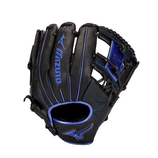 Gloves Mizuno MVP Prime SE Black/ Royal 11.5in Infield Glove 4 Gloves Mizuno MVP Prime SE Black/ Royal 11.5in Infield Glove