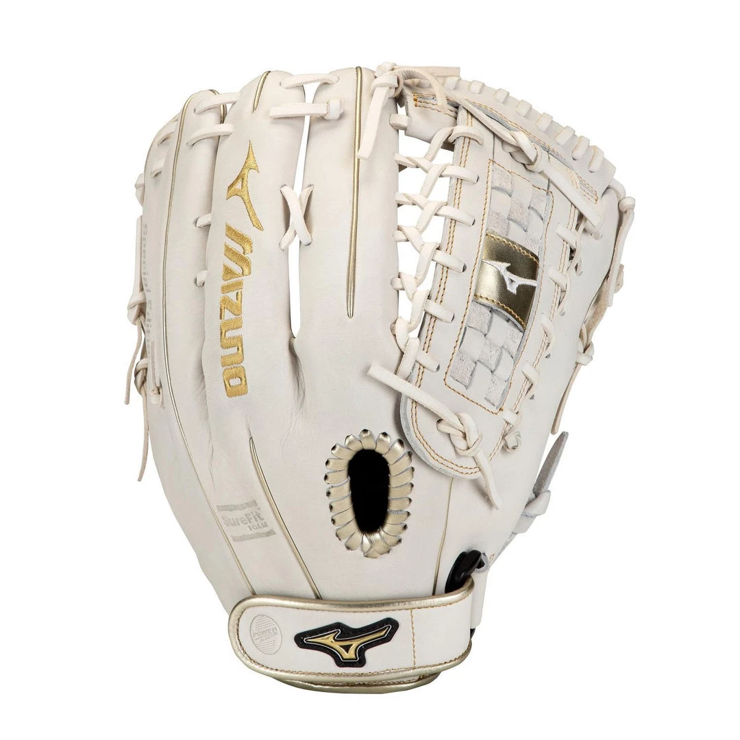 Gloves Mizuno MVP Prime SE Gold Softball 13in Infield/Outfield Glove 4 Gloves Mizuno MVP Prime SE Gold Softball 13in Infield/Outfield Glove