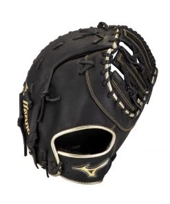 Mizuno MVP Prime SE Black/ Gold 12.5in First Base Glove Gloves