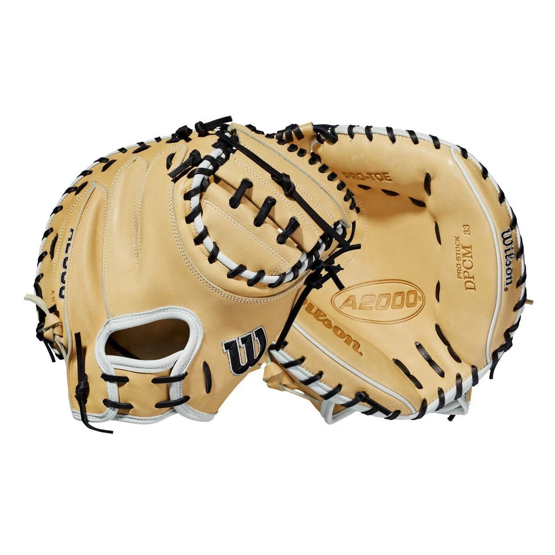 Wilson A2000 CM33 Japanese 33in Catcher's Glove Gloves 3 Wilson A2000 CM33 Japanese 33in Catcher's Glove Gloves