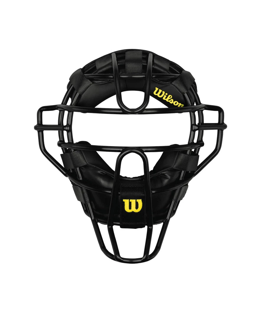 Wilson Dyna-Lite Steel Umpire/Catcher's Mask Gear 3 Wilson Dyna-Lite Steel Umpire/Catcher's Mask Gear