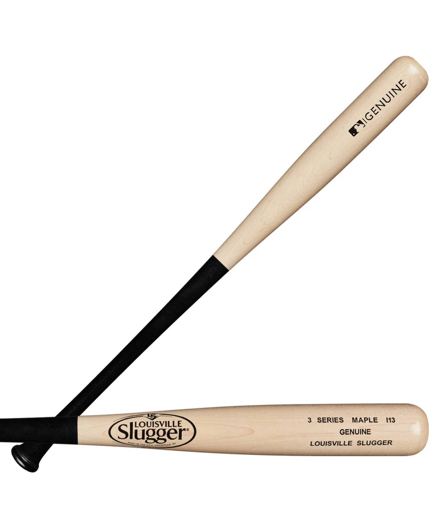 Bats Louisville Slugger Genuine Maple Series 3 I13 Baseball Bat 3 Bats Louisville Slugger Genuine Maple Series 3 I13 Baseball Bat