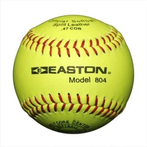 Balls Easton 804 Solid-Core Leather 11in Softball || 6 PACK 3 Balls Easton 804 Solid-Core Leather 11in Softball || 6 PACK
