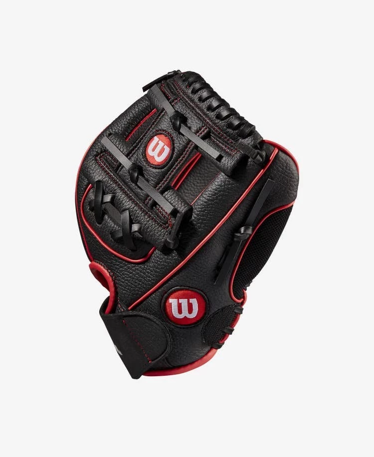 Gloves Wilson A200 Ez-Catch Red/Black 10in Youth Glove 6 Gloves Wilson A200 Ez-Catch Red/Black 10in Youth Glove