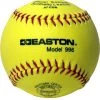 Easton "996" Neon Synthetic Leather 12in Softball || 6 PACK Balls