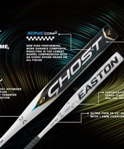 Easton 2022 Ghost Double Barrel 2-Pc Composite -8 Softball Bat Bats
