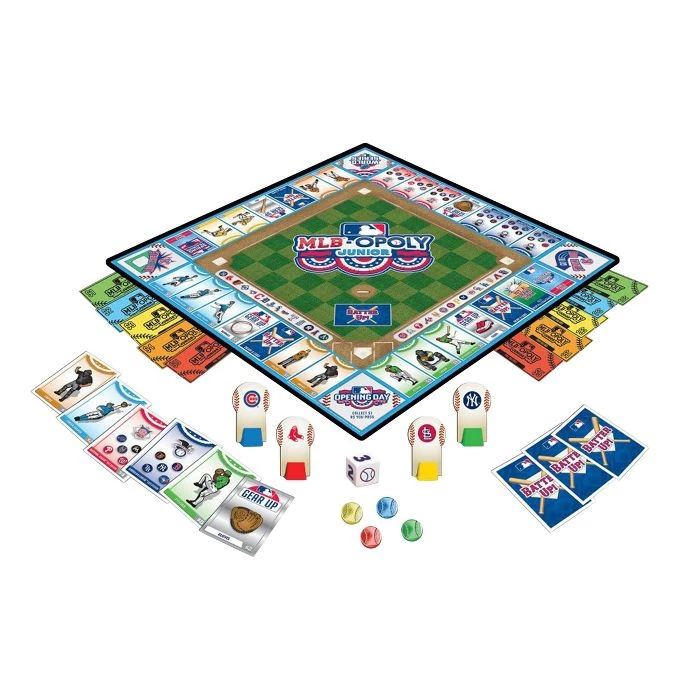 Accessories MLB-Opoly Junior Board Game 4 Accessories MLB-Opoly Junior Board Game