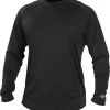 Rawlings Crew Neck Youth Long Sleeve Shirt Apparel 2 Rawlings Crew Neck Youth Long Sleeve Shirt Apparel