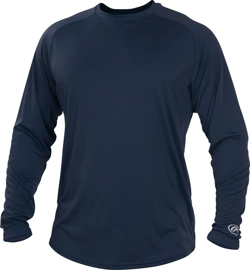 Rawlings Crew Neck Youth Long Sleeve Shirt Apparel 4 Rawlings Crew Neck Youth Long Sleeve Shirt Apparel