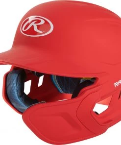 Rawlings MACH Batting Helmet With Jaw Guard Gear 9 Rawlings MACH Batting Helmet With Jaw Guard Gear