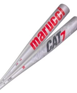 Marucci CAT7 Silver BBCOR Baseball Bat 12 Marucci CAT7 Silver BBCOR Baseball Bat