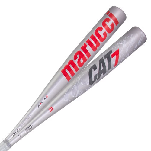 Marucci CAT7 Silver BBCOR Baseball Bat 5 Marucci CAT7 Silver BBCOR Baseball Bat