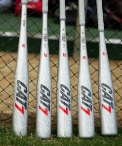 Bats Marucci CAT7 Silver Alloy -5 USSSA Baseball Bat