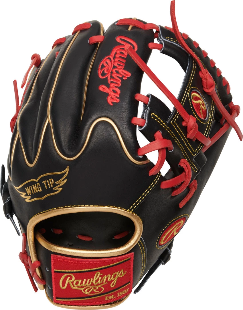Gloves Rawlings Heart Of The Hide 11.75in Wing Tip Infield Glove || PRO205W-2BG 4 Gloves Rawlings Heart Of The Hide 11.75in Wing Tip Infield Glove || PRO205W-2BG