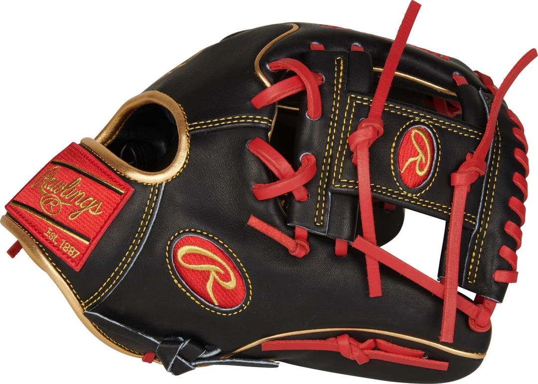 Gloves Rawlings Heart Of The Hide 11.75in Wing Tip Infield Glove || PRO205W-2BG 5 Gloves Rawlings Heart Of The Hide 11.75in Wing Tip Infield Glove || PRO205W-2BG