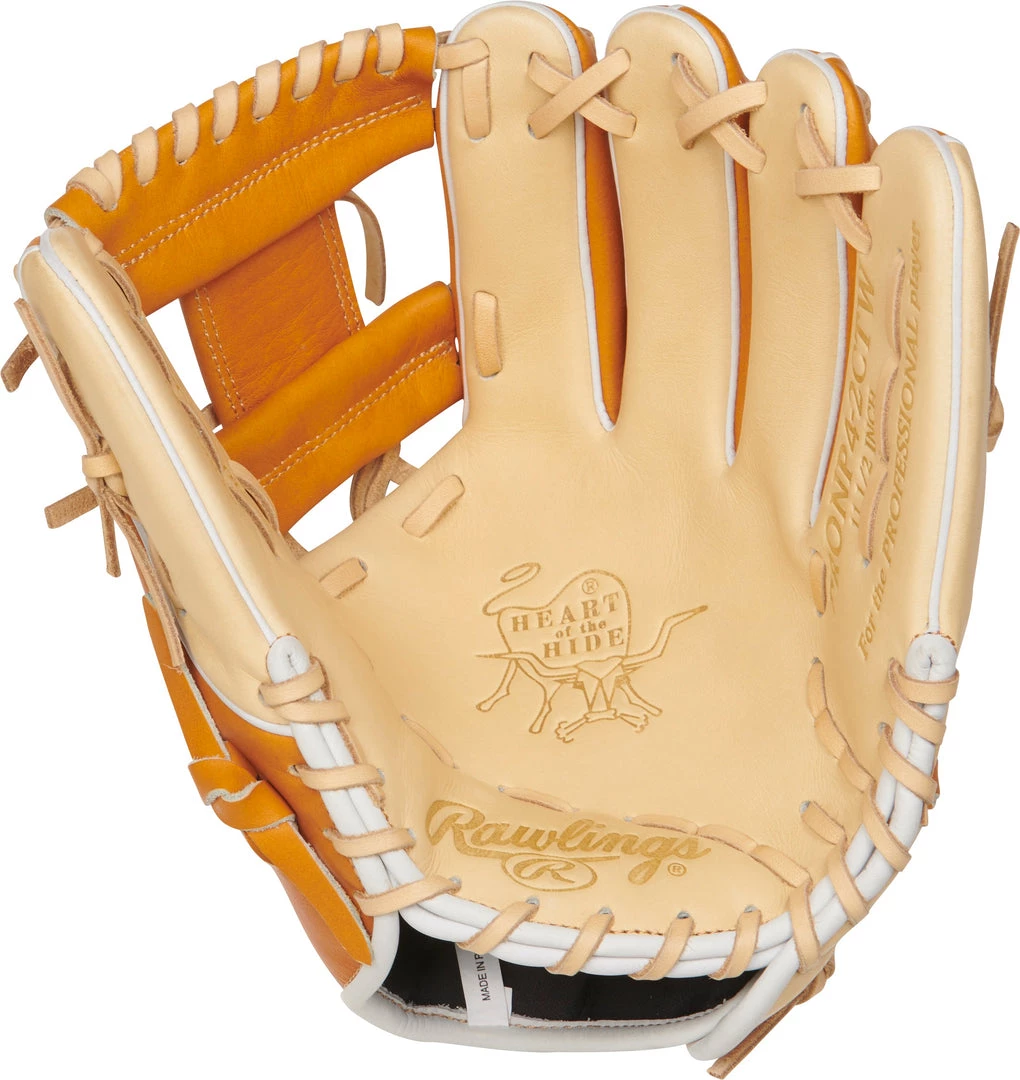 Rawlings Heart Of The Hide 11.5in Infield Glove || PRONP4-2CTW 3 Rawlings Heart Of The Hide 11.5in Infield Glove || PRONP4-2CTW