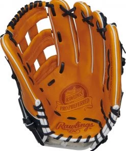 Gloves Rawlings Pro Preferred 12.75in Outfield Glove || PROS3039-6TN