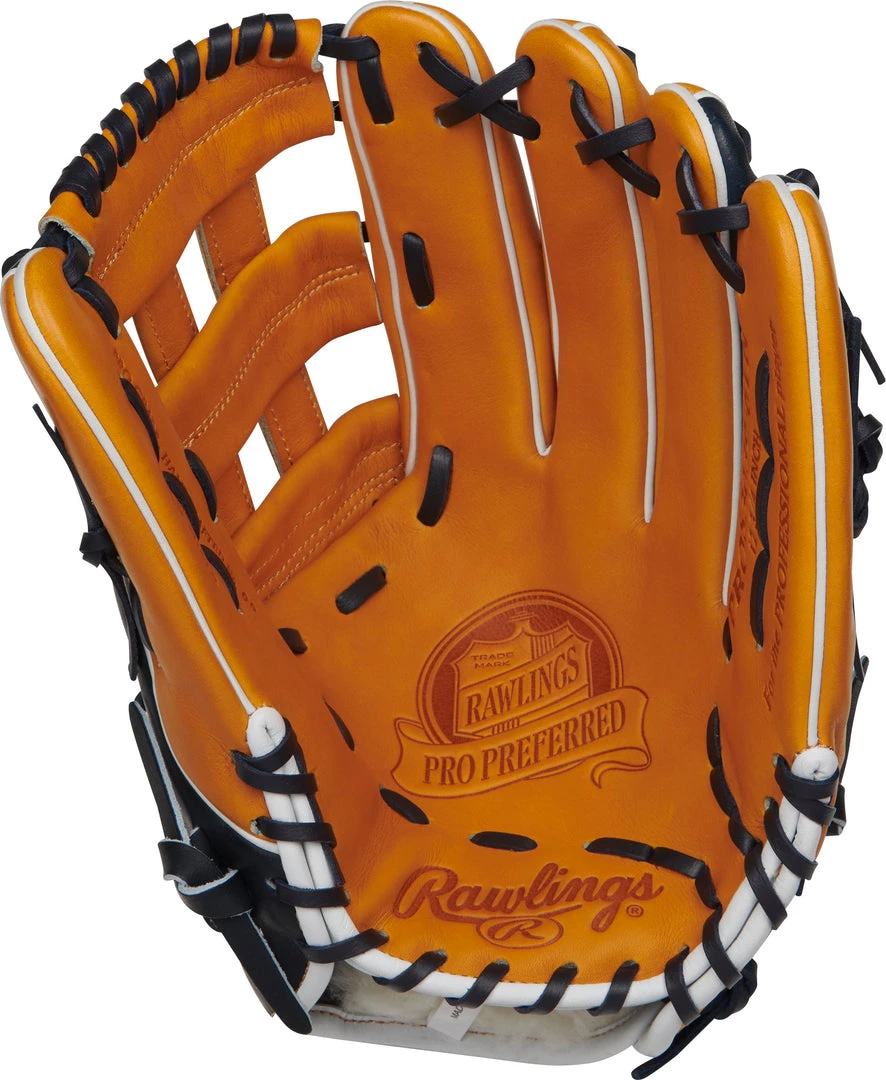 Gloves Rawlings Pro Preferred 12.75in Outfield Glove || PROS3039-6TN 3 Gloves Rawlings Pro Preferred 12.75in Outfield Glove || PROS3039-6TN