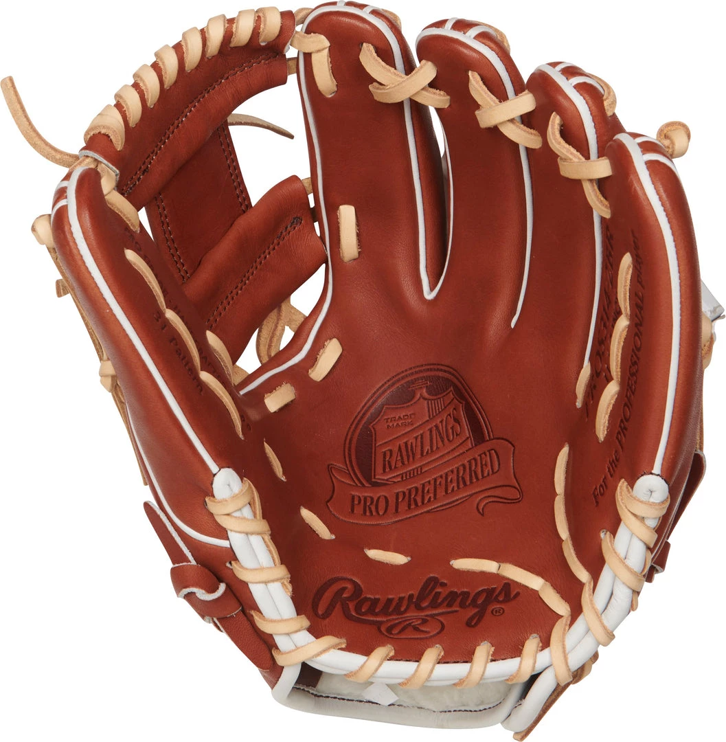 Gloves Rawlings Pro Preferred 11.5in Infield Glove || PROS314-2BR 3 Gloves Rawlings Pro Preferred 11.5in Infield Glove || PROS314-2BR