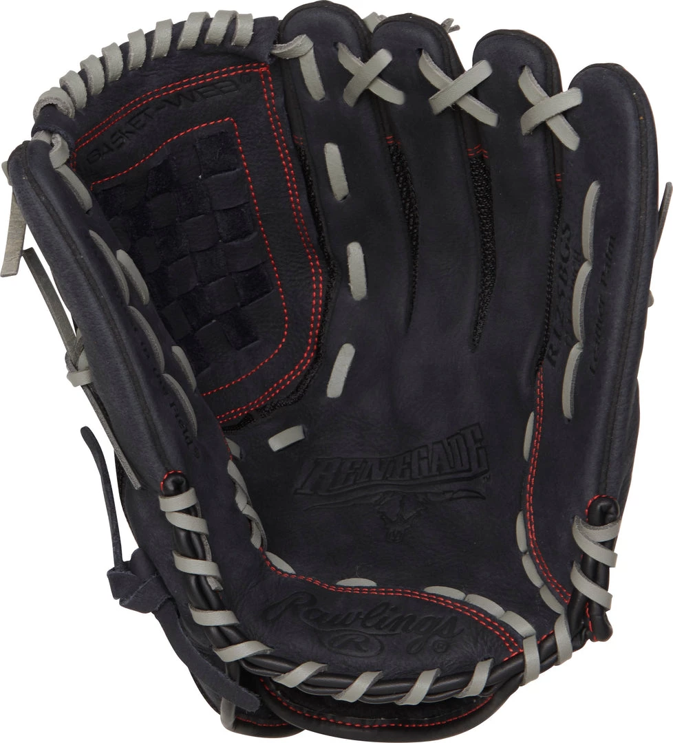 Rawlings Renegade 12.5in Infield/Outfield Glove Gloves 3 Rawlings Renegade 12.5in Infield/Outfield Glove Gloves