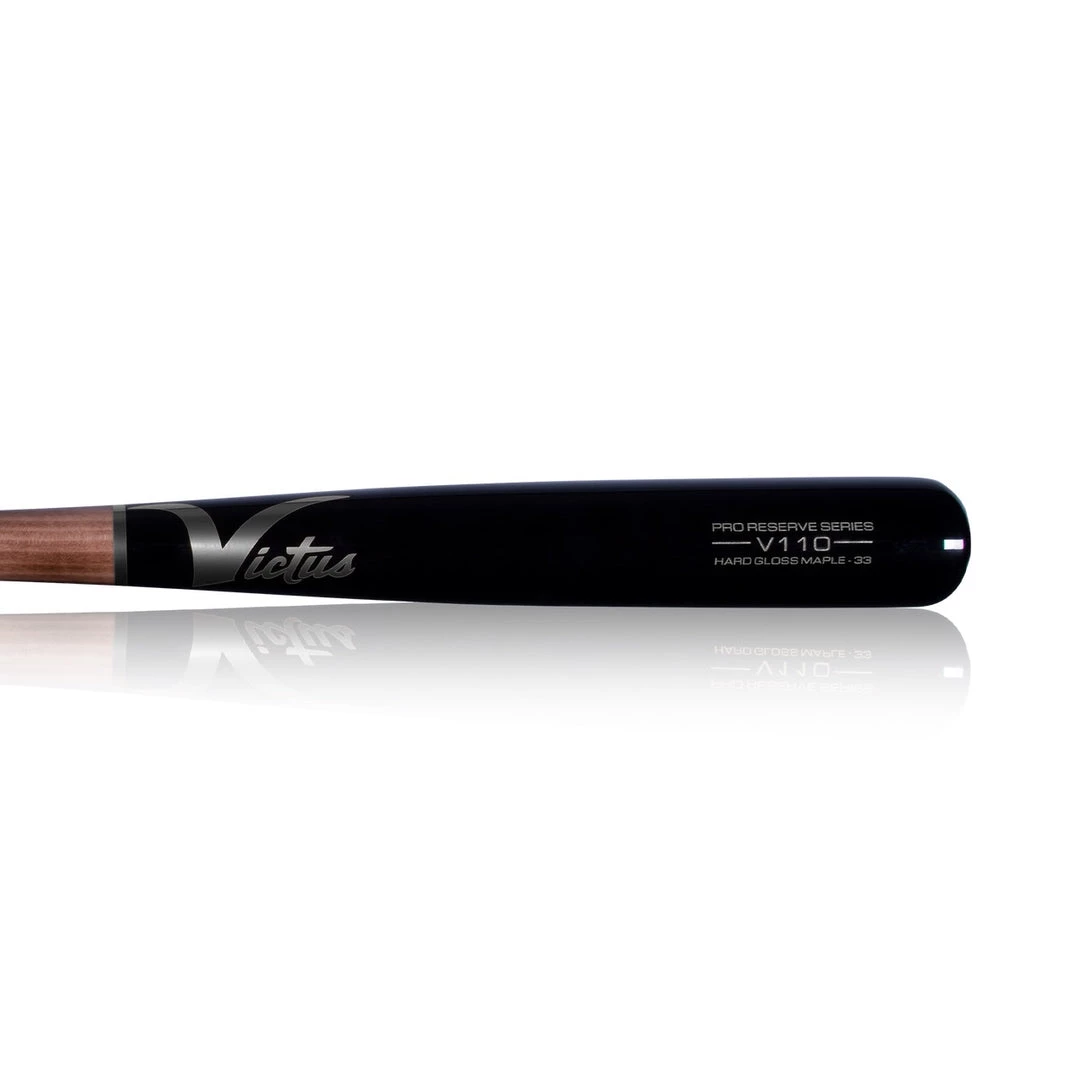 Bats Victus Maple Pro Reserve V110 Black/Tar Baseball Bat 4 Bats Victus Maple Pro Reserve V110 Black/Tar Baseball Bat
