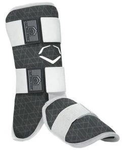 EvoShield EvoCharge Youth Batter's Leg Guard Black