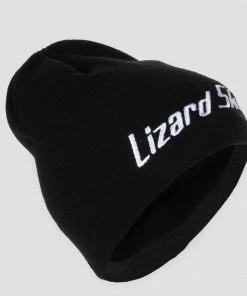 Lizard Skins Beanie - Black Text Logo