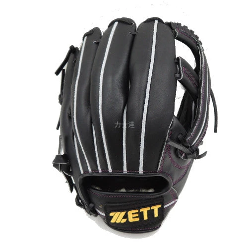 Zett Gran Status Black 12in Infield Glove Gloves 4 Zett Gran Status Black 12in Infield Glove Gloves