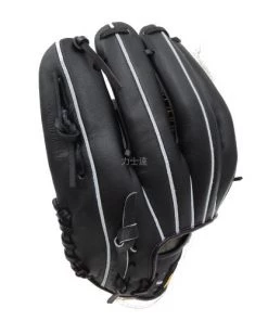 Zett Gran Status Black 12in Infield Glove Gloves 10 Zett Gran Status Black 12in Infield Glove Gloves