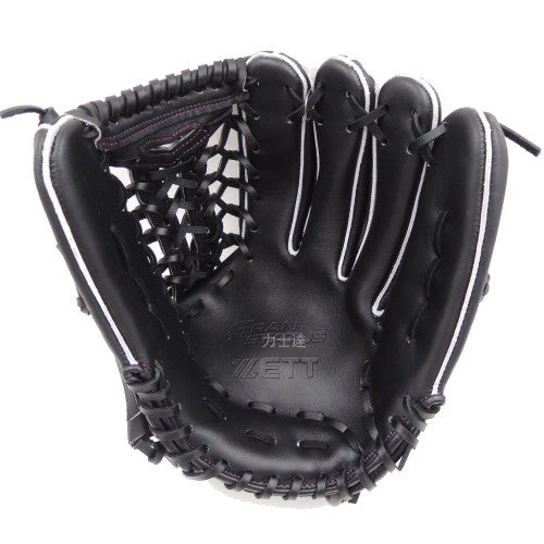 Zett Gran Status Black 13in Outfield Glove 3 Zett Gran Status Black 13in Outfield Glove