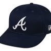 Team MLB Apparel Atlanta Braves Road ADULT Poly CottonTwill Cap