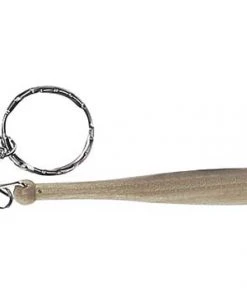 Markwort Accessories Mini Wood Bat Keyring 3"